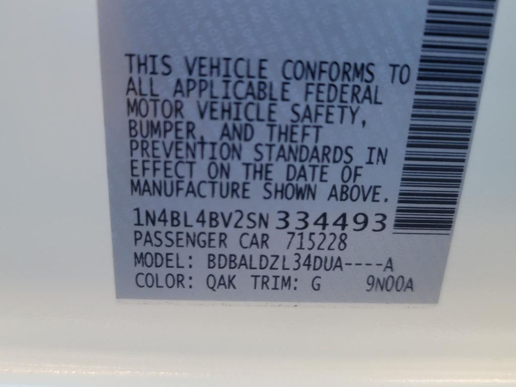 2025 Nissan Altima 2.5 S