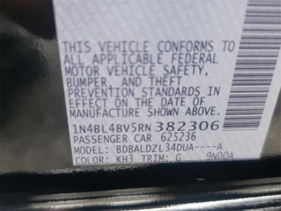 2024 Nissan Altima 2.5 S