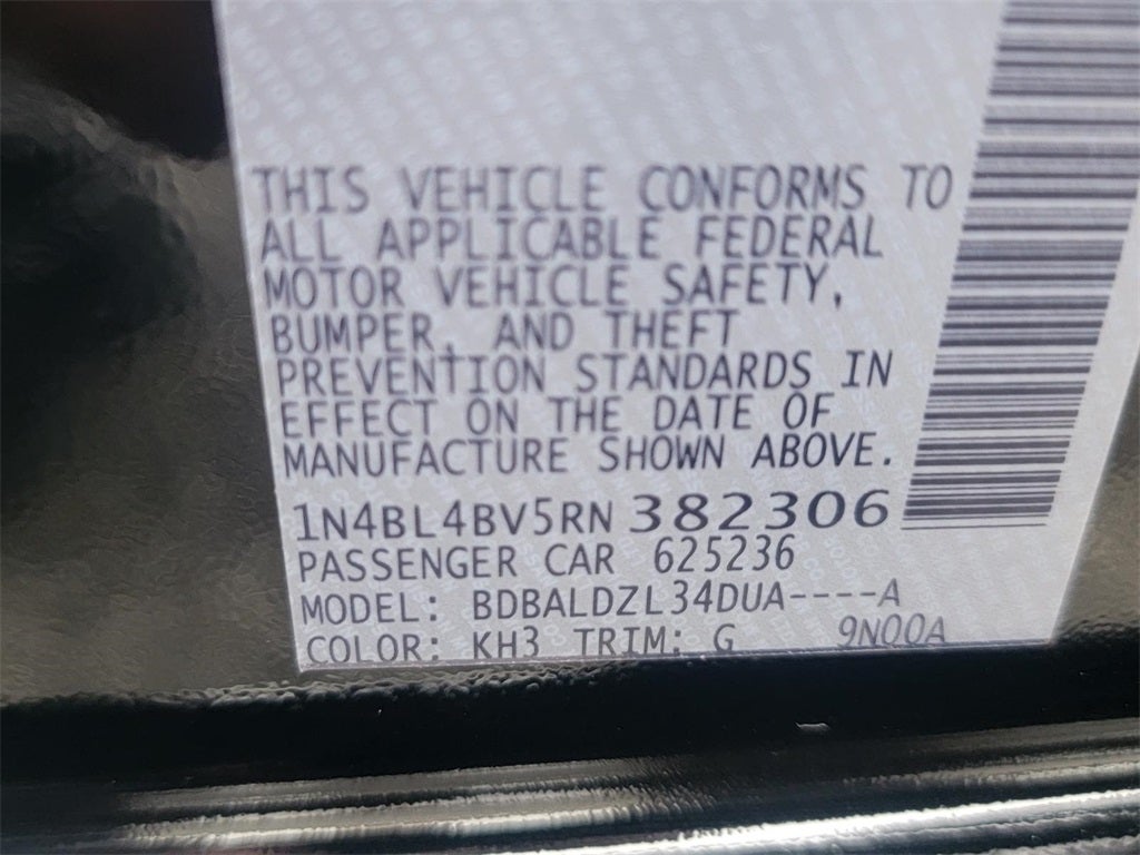 2024 Nissan Altima 2.5 S