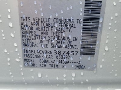 2024 Nissan Altima 2.5 SR