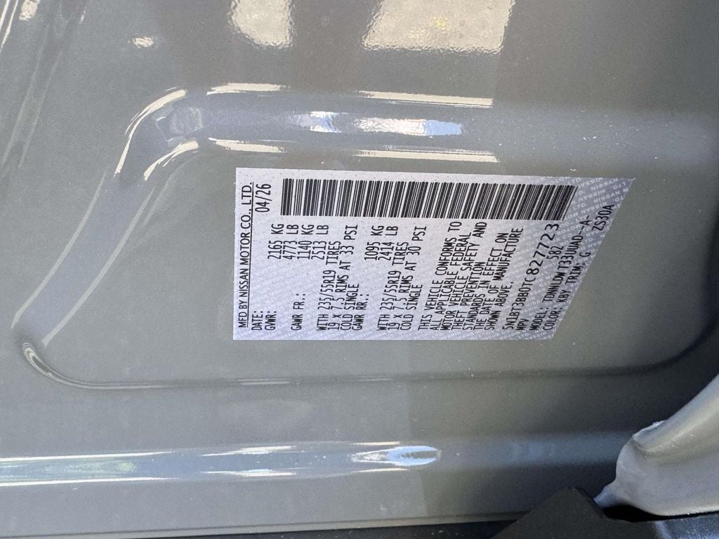 2026 Nissan Rogue Dark Armor