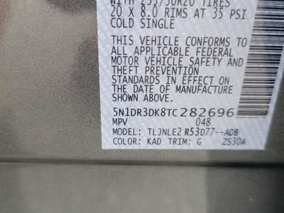2026 Nissan Pathfinder Platinum