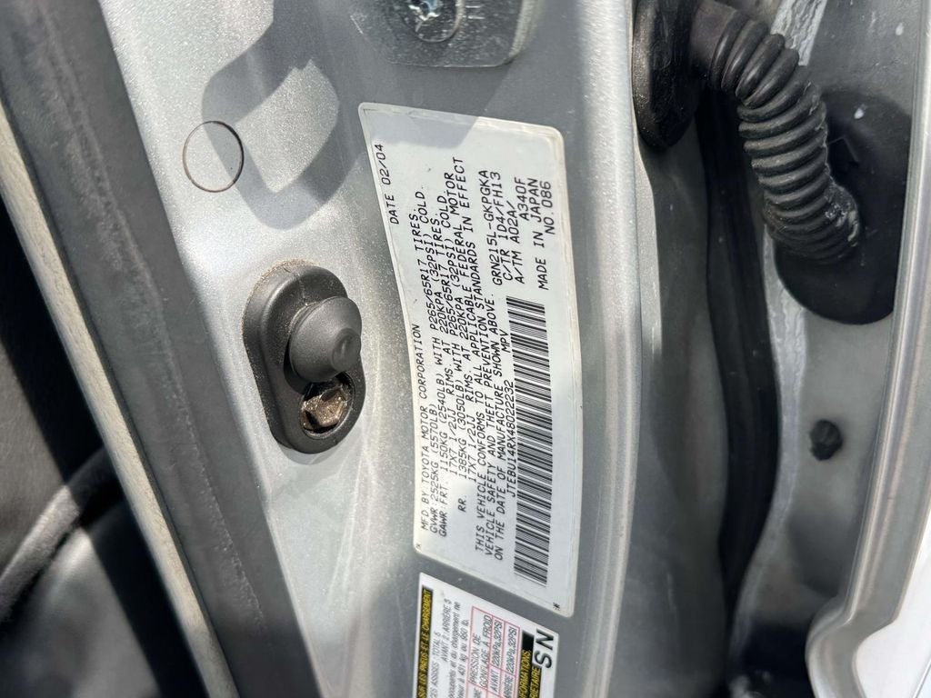 2004 Toyota 4Runner SR5