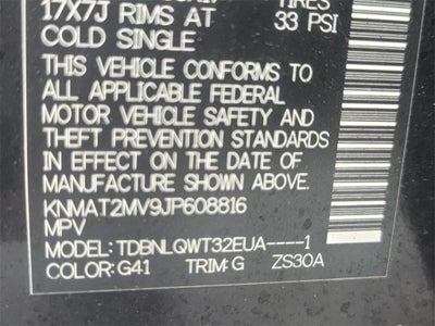 2018 Nissan Rogue SV