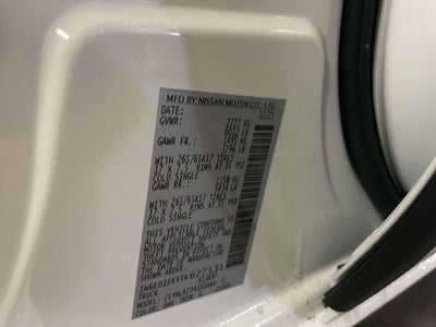 2026 Nissan Frontier SV