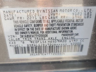 2026 Nissan Sentra SL
