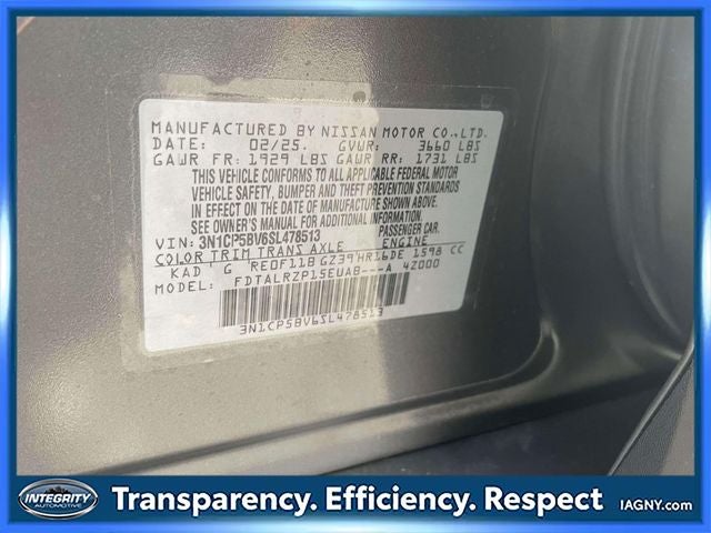 2025 Nissan Kicks Play S