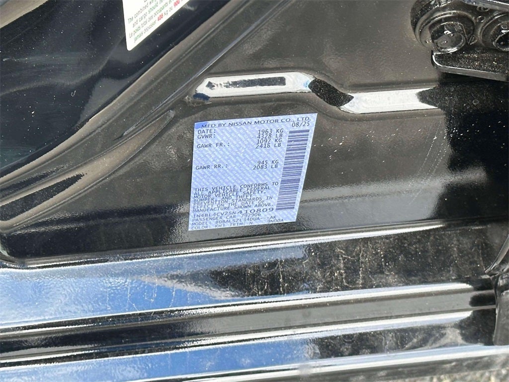 2025 Nissan Altima SR