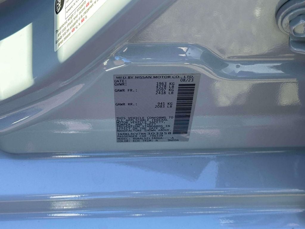 2024 Nissan Altima SR