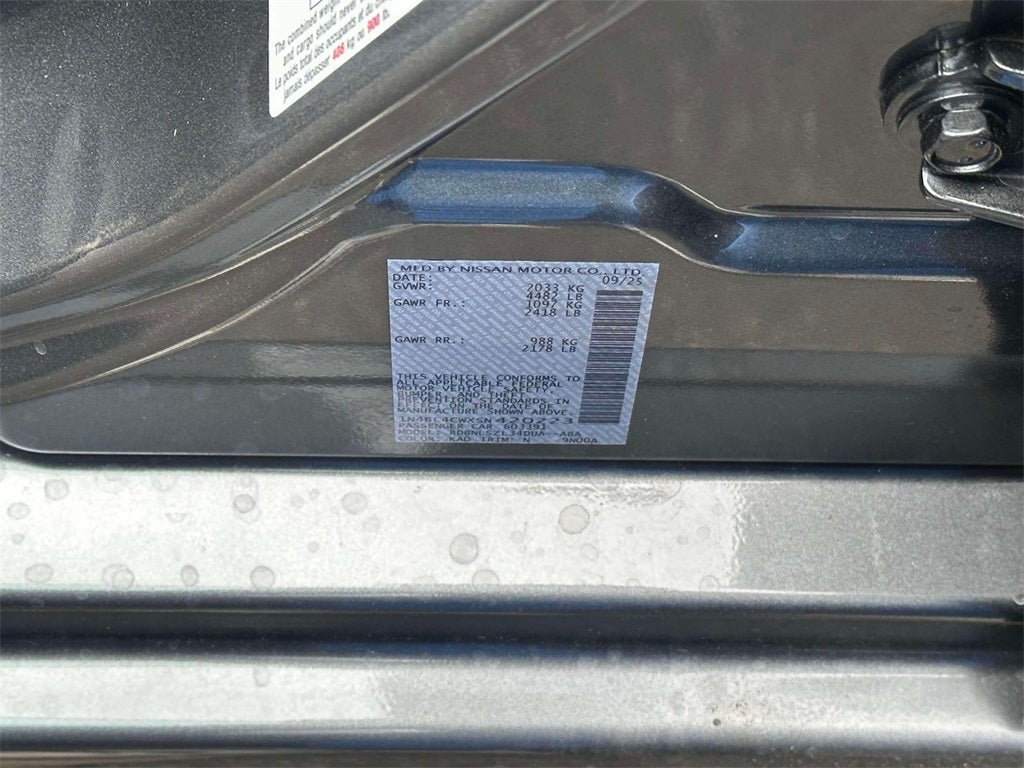 2025 Nissan Altima SR