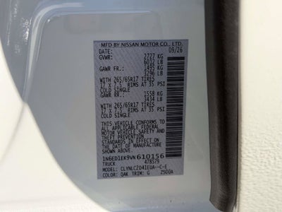 2027 Nissan Frontier Crew Cab SV