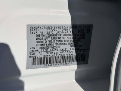 2027 Nissan Sentra SR Midnight Edition