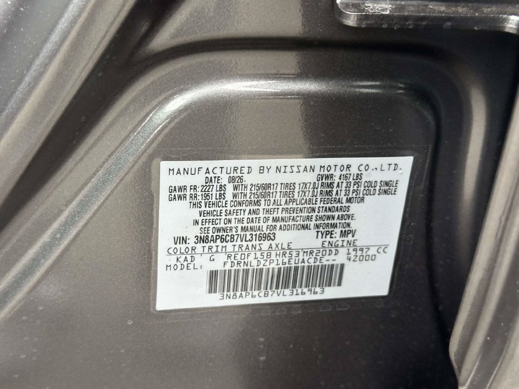2027 Nissan Kicks SV