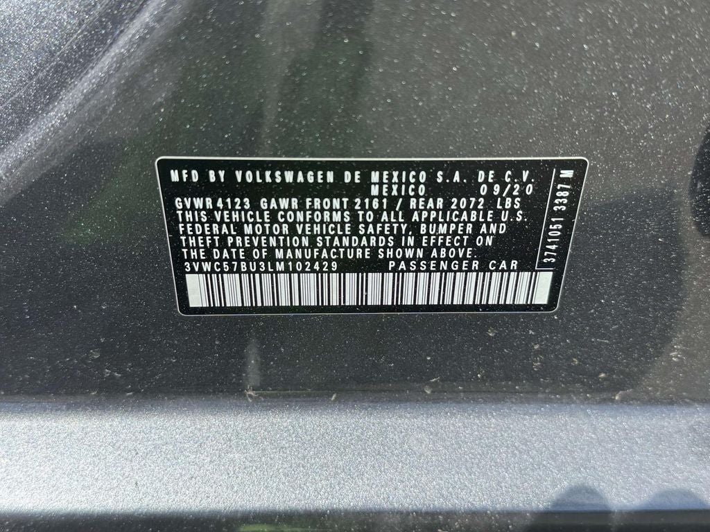2020 Volkswagen Jetta 1.4T SE