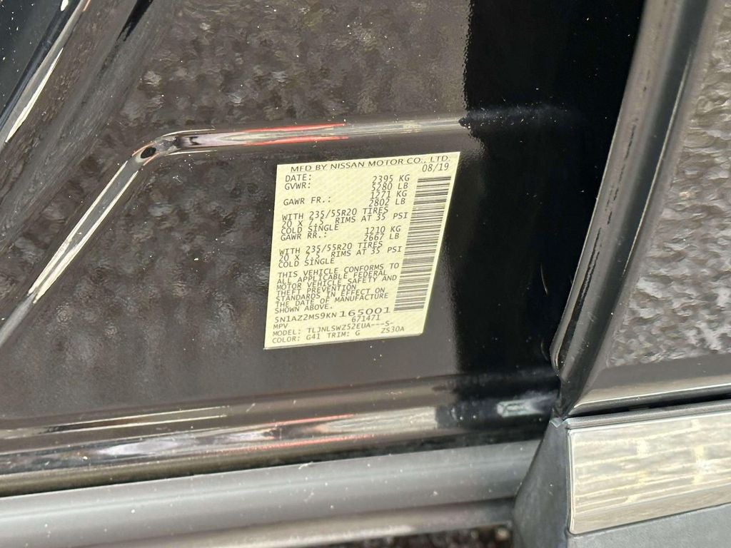 2019 Nissan Murano Platinum