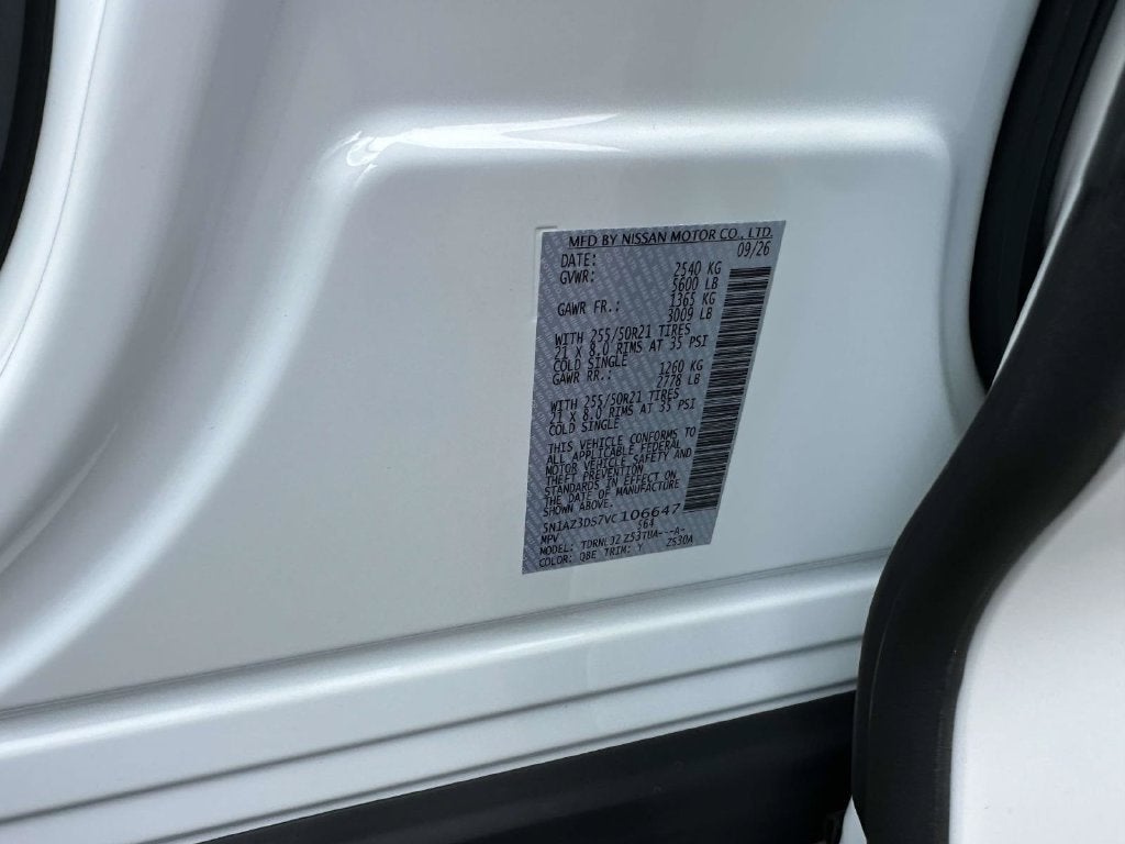 2027 Nissan Murano Platinum