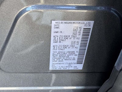 2026 Nissan Pathfinder SV