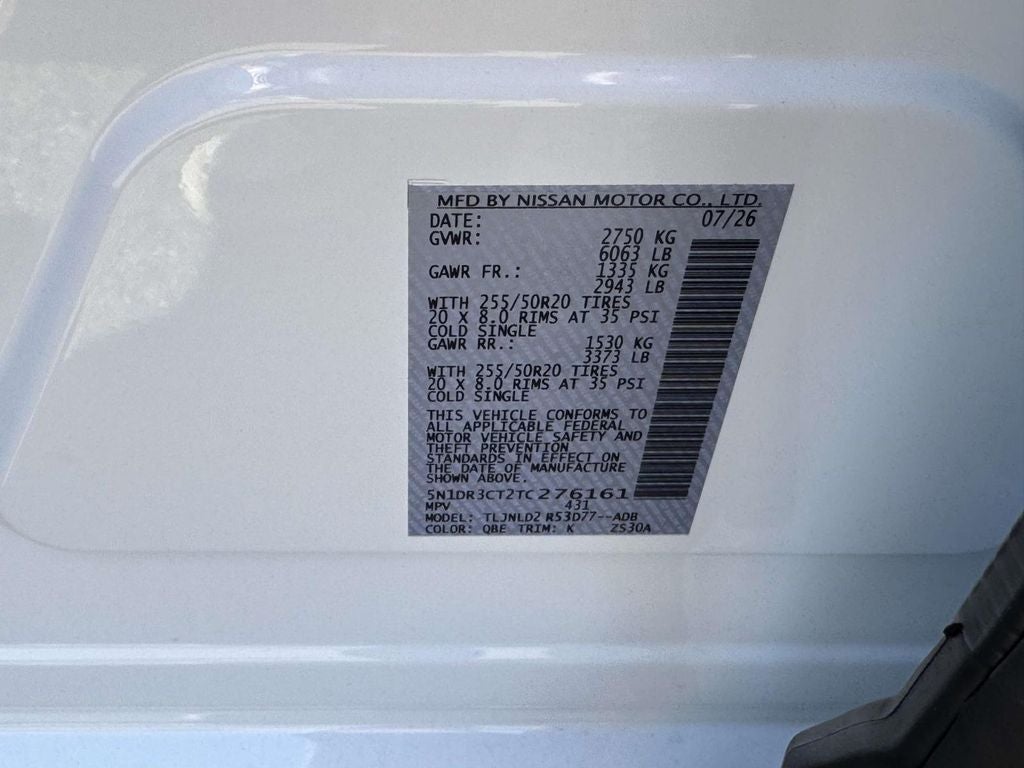 2026 Nissan Pathfinder SL