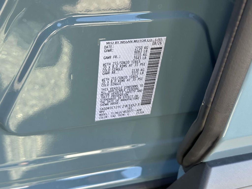 2026 Nissan Pathfinder SL