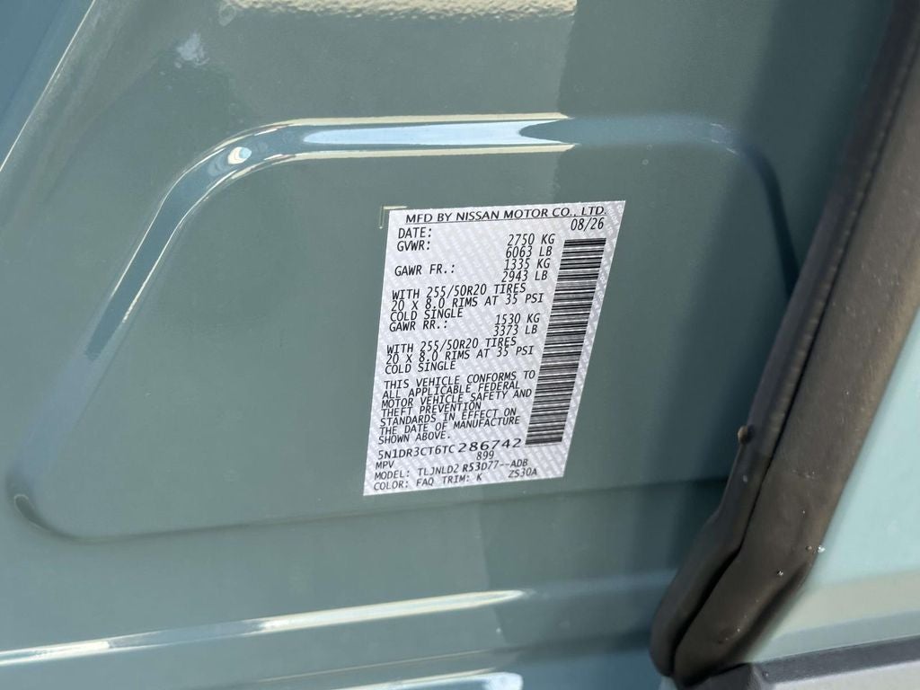 2026 Nissan Pathfinder SL