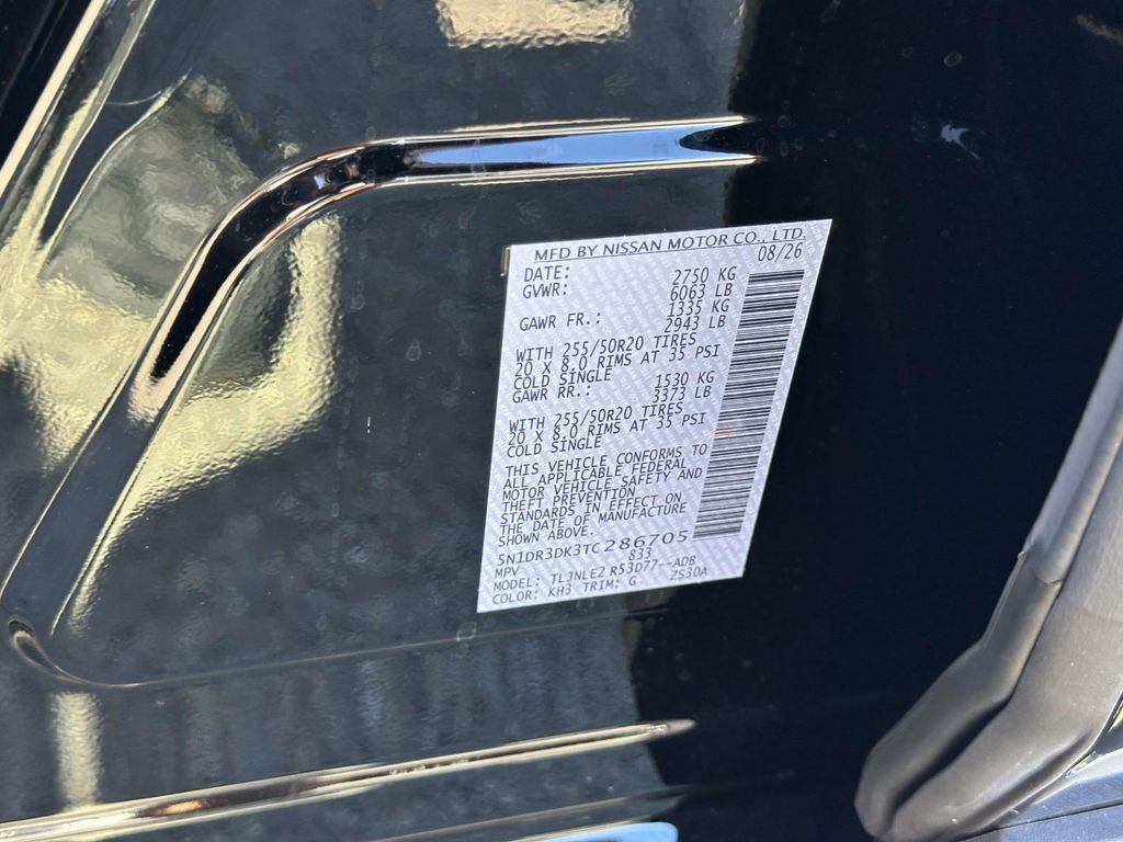 2026 Nissan Pathfinder Platinum