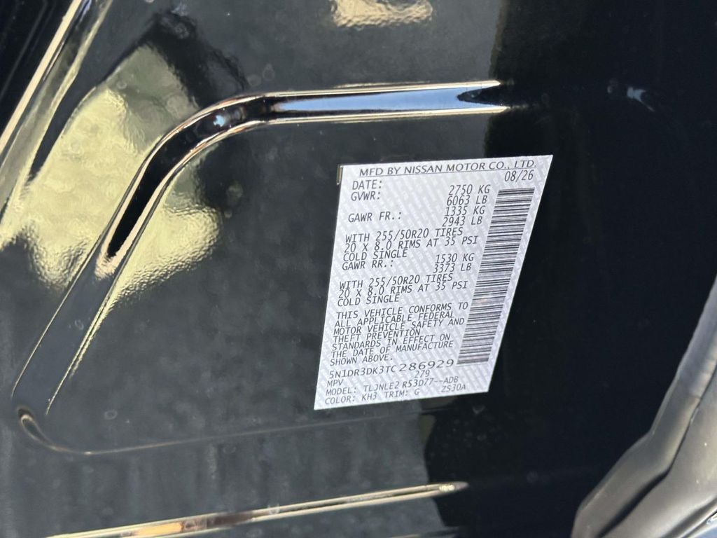 2026 Nissan Pathfinder Platinum