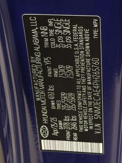 2023 Hyundai Tucson Limited