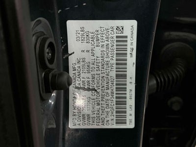 2021 Honda Civic EX
