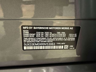 2024 BMW X7 M60i