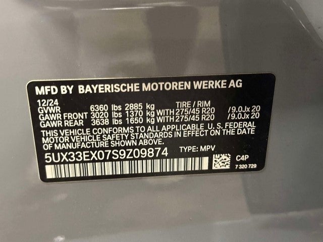 2025 BMW X6 xDrive40i