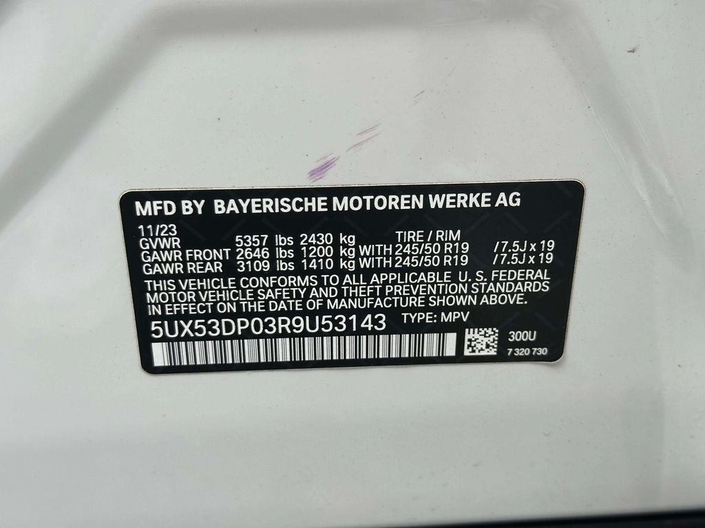 2024 BMW X3 xDrive30i