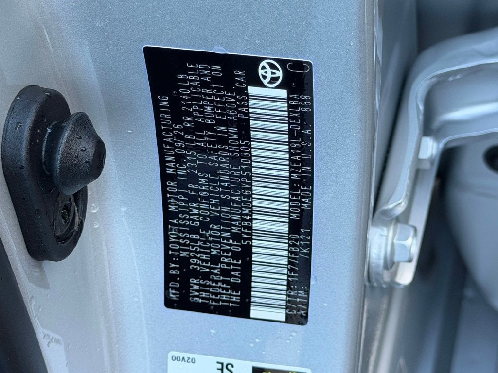 2027 Toyota Corolla LE