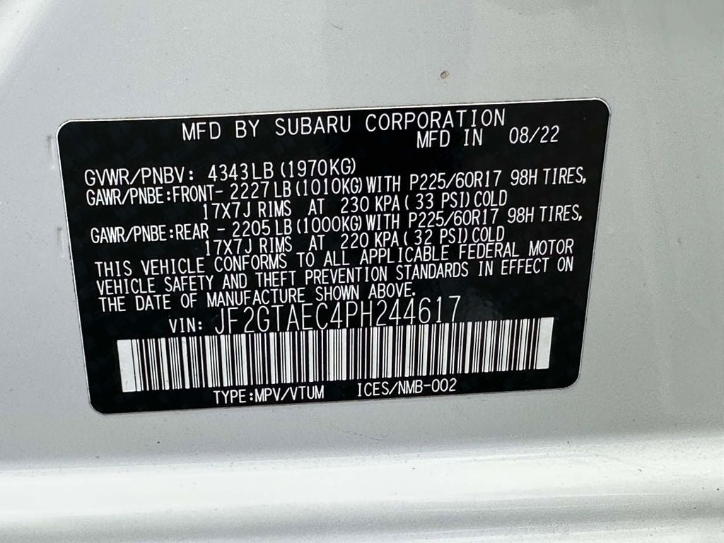 2023 Subaru Crosstrek Premium