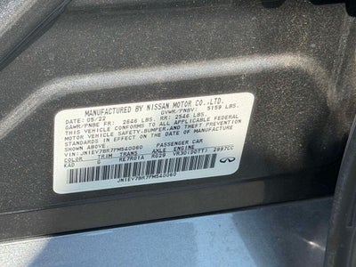 2023 INFINITI Q50 LUXE
