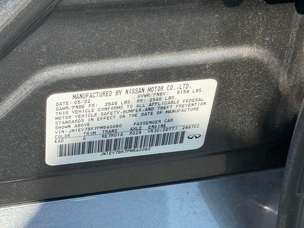 2023 INFINITI Q50 LUXE