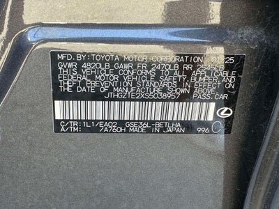 2025 Lexus IS 350 F SPORT