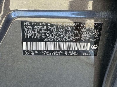 2025 Lexus IS 350 F SPORT