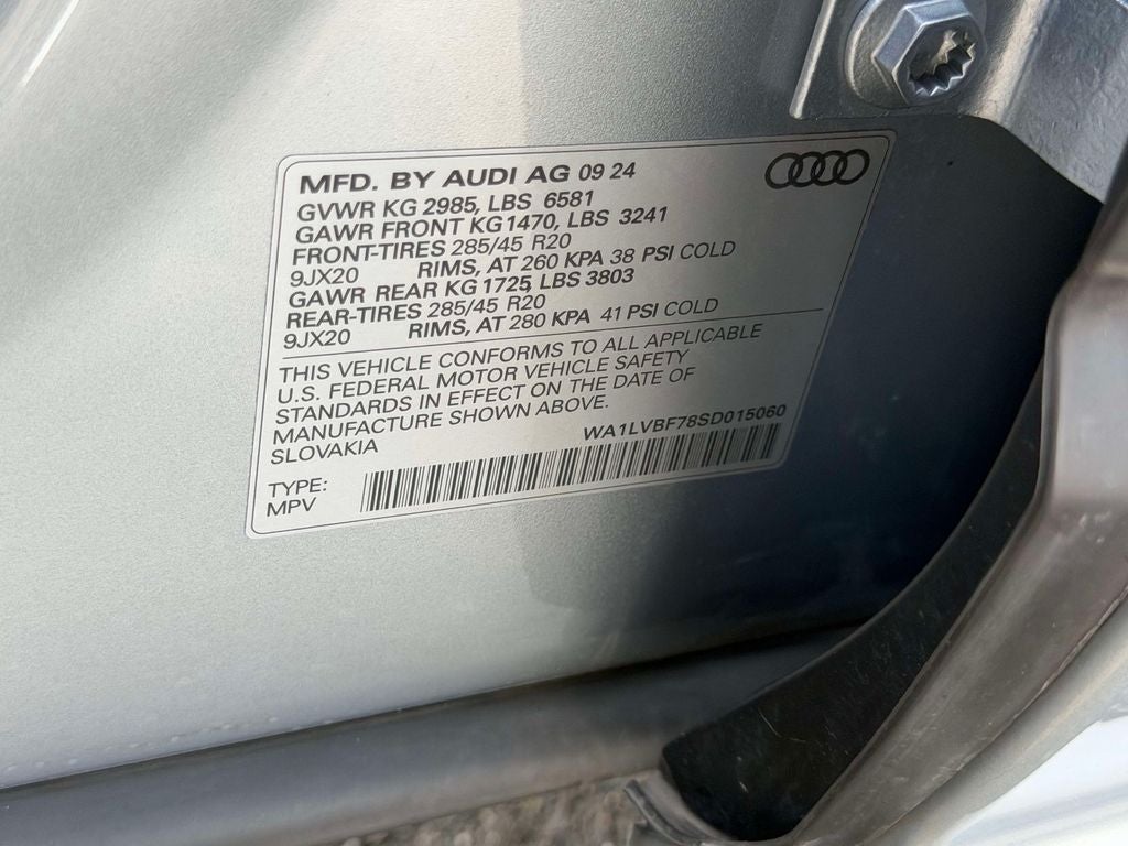 2025 Audi Q7 55 Premium Plus quattro