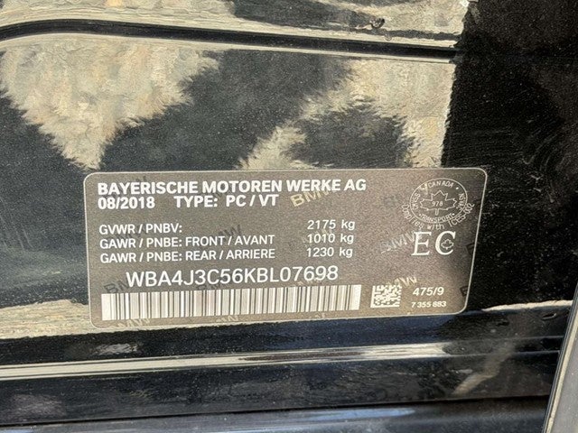 2019 BMW 4 Series 430i xDrive Gran Coupe