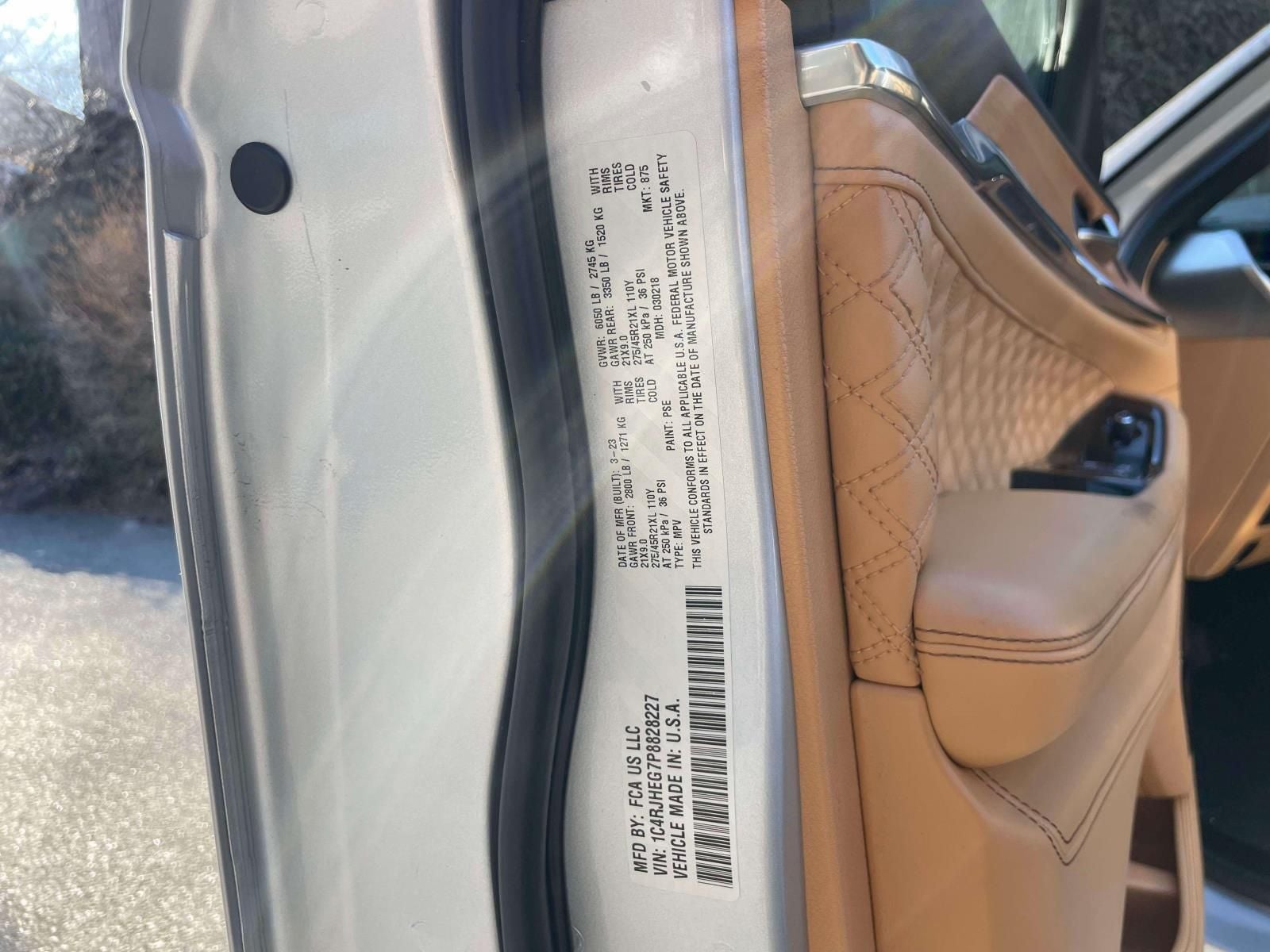 2023 Jeep Grand Cherokee Summit Reserve 4x4