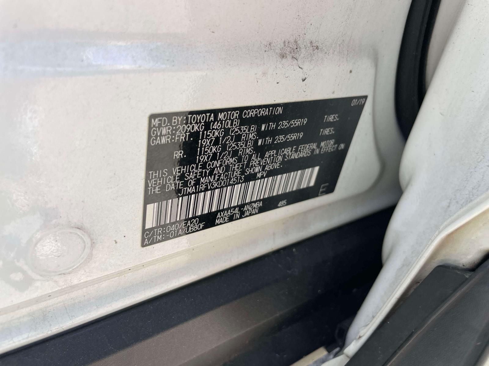 2019 Toyota RAV4 XLE Premium