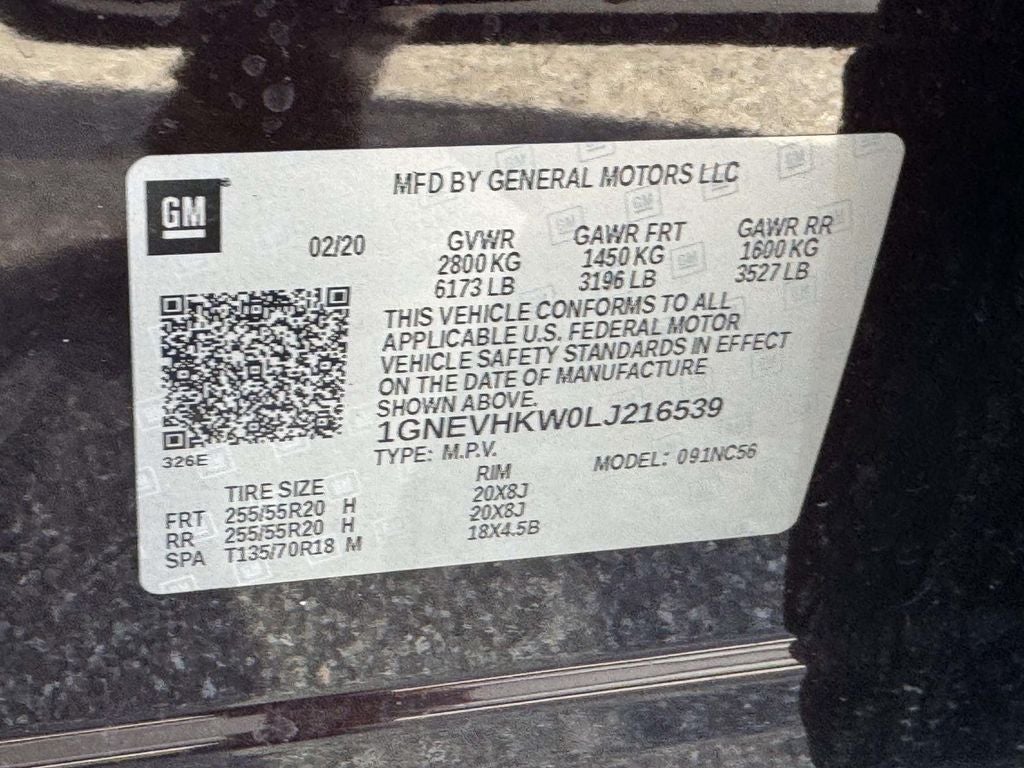 2020 Chevrolet Traverse 3LT