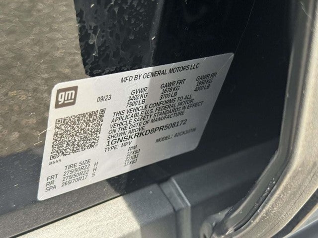 2023 Chevrolet Tahoe RST