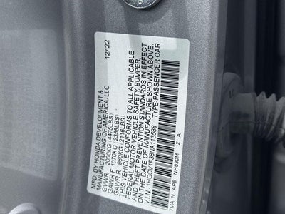 2022 Honda Accord Sport