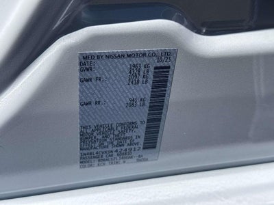 2025 Nissan Altima 2.5 SR