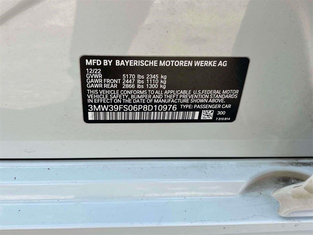 2023 BMW 3 Series 330e xDrive