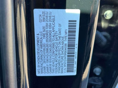 2024 Honda Pilot Touring
