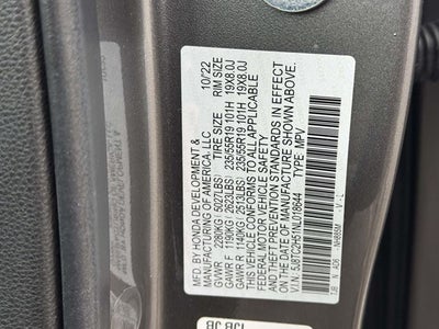 2022 Acura RDX Technology Package SH-AWD