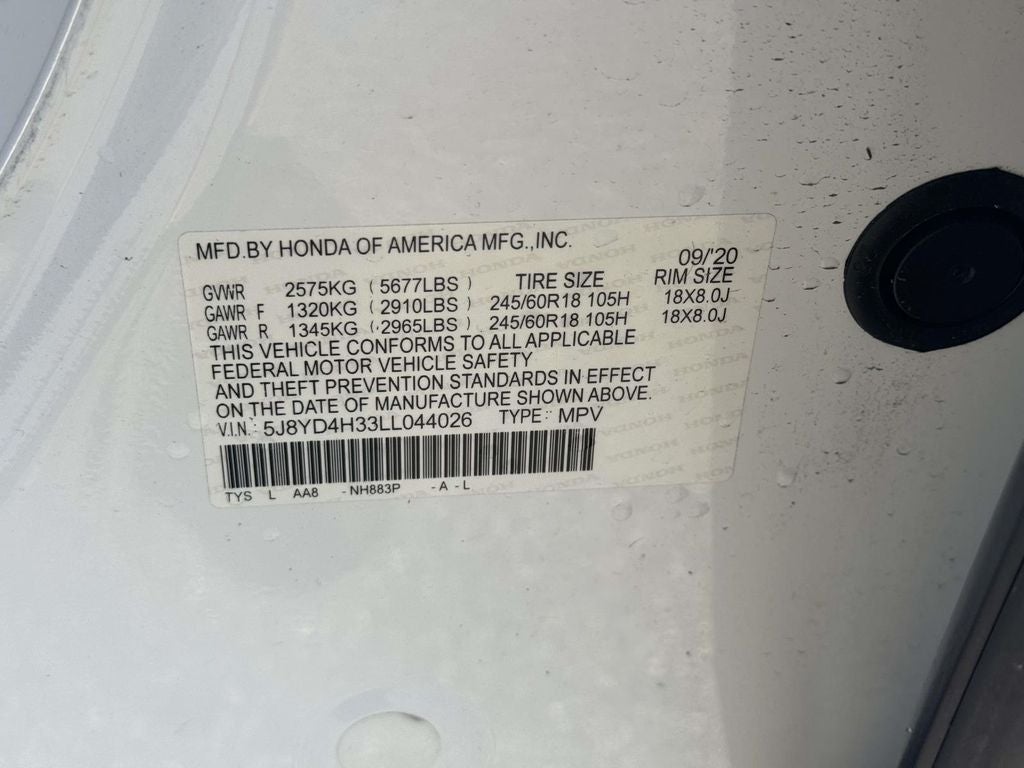 2020 Acura MDX 3.5L SH-AWD