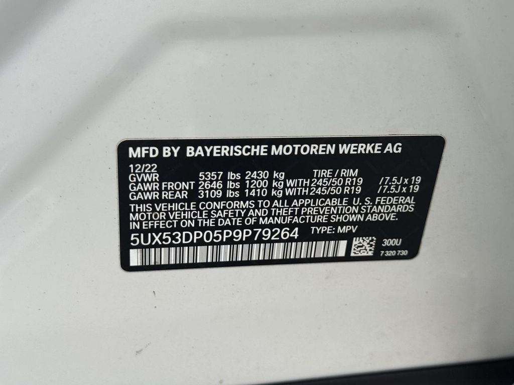2023 BMW X3 xDrive30i